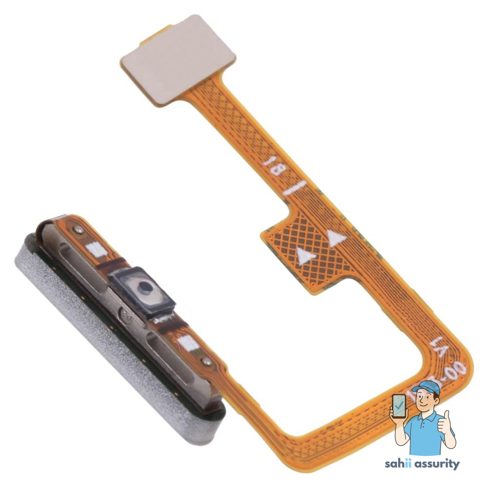 Fingerprint Sensor with Flex Cable for Xiaomi 11 Lite 5G NE White thumbnail